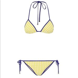 VALENTINO Exclusive to Mytheresa – Valentino printed triangle bikini